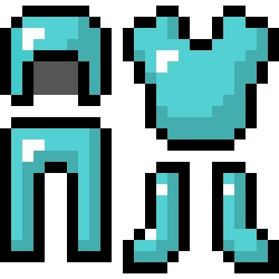 Daimond Enchanted Armor Kit